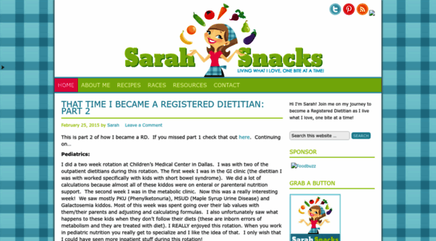 sarahsnacks.com