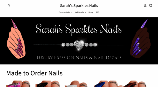 sarahssparklesnails.com