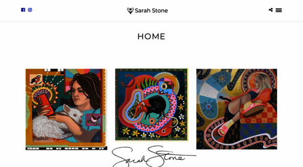 sarahstoneart.com