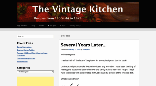 sarahsvintagekitchen.com