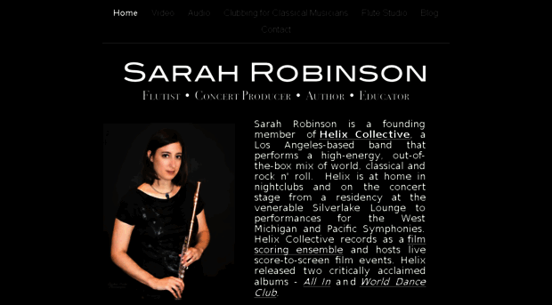 sarahtheflutist.com