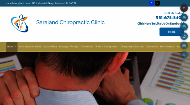 saralandchiropractic.com