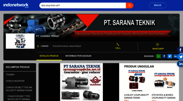 saranateknikindustri.indonetwork.co.id