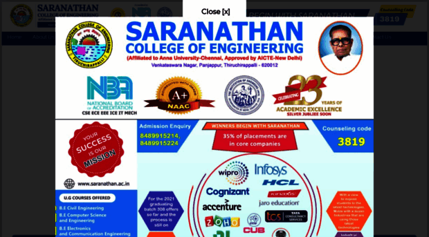 saranathan.ac.in