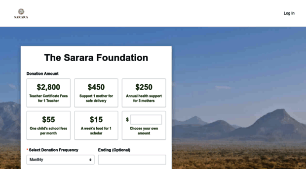 sarara.networkforgood.com