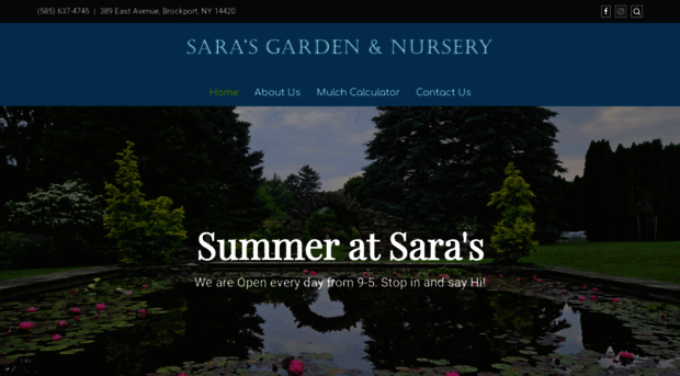 sarasgardencenter.com