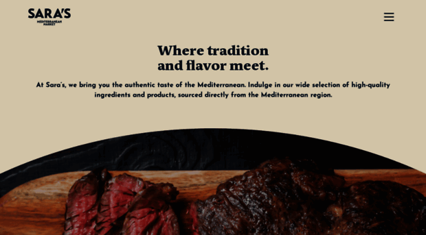 sarasmediterraneanmarket.com