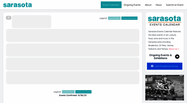 sarasotaeventscalendar.com