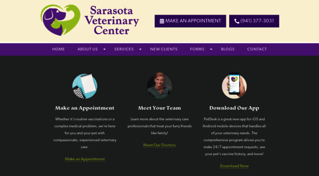 sarasotaveterinarycenter.com