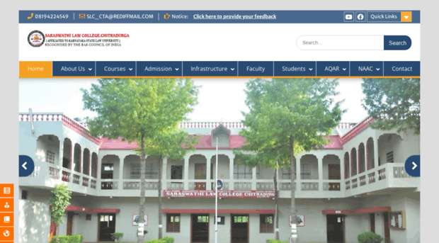 saraswathilawcollegecta.com