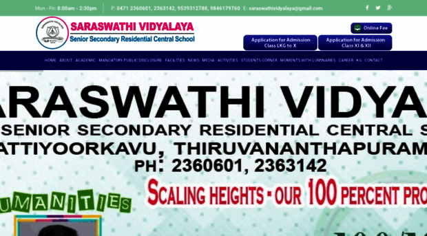 saraswathividyalaya.edu.in