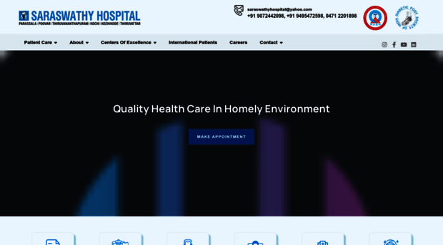saraswathyhospitals.com