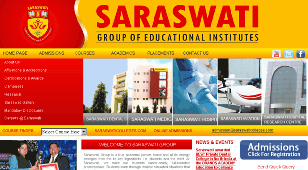 saraswaticolleges.com