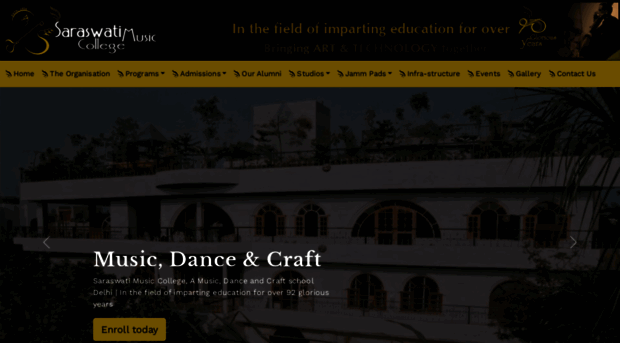 saraswatimusiccollege.org