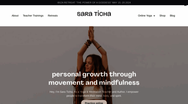 saratichayoga.com