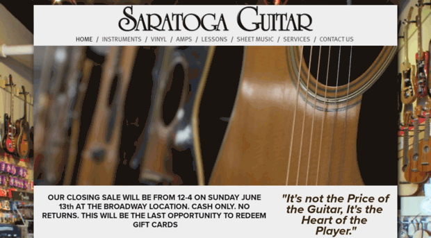 saratogaguitar.com