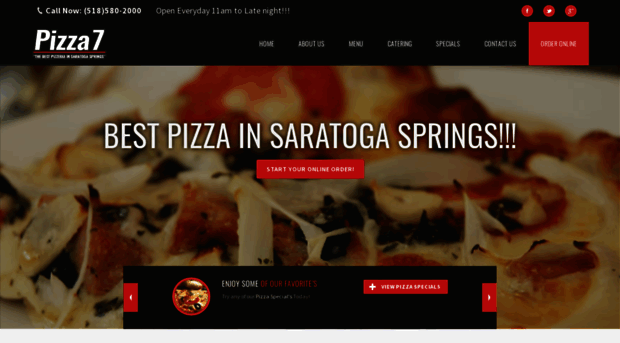 saratogapizza7.com