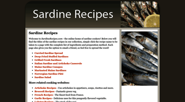 sardinerecipes.com