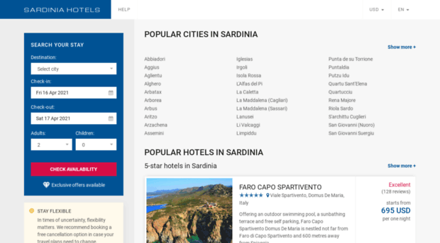 sardiniahotels24.com