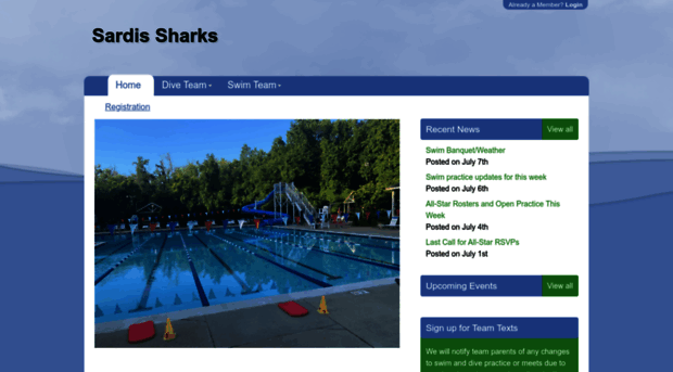 sardissharks.swimtopia.com