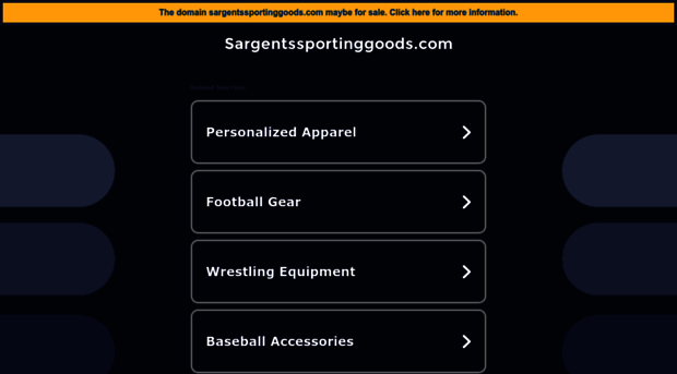 sargentssportinggoods.com