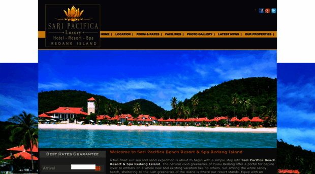 saripacificaredangisland.com