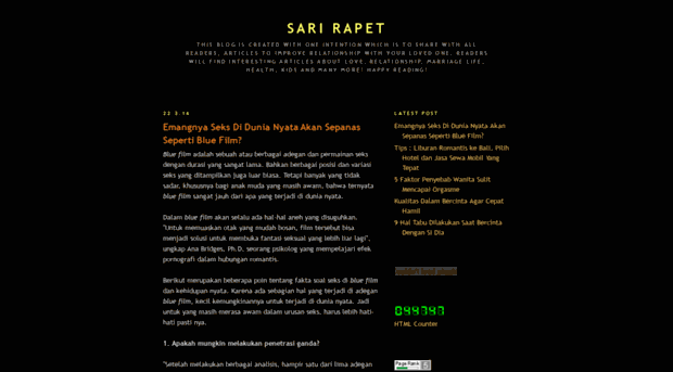 sarirapet.blogspot.com