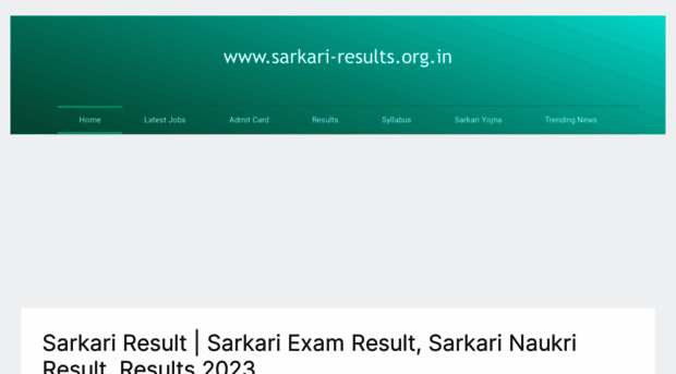 sarkari-results.org.in