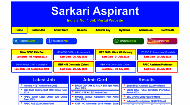 sarkariaspirant.com