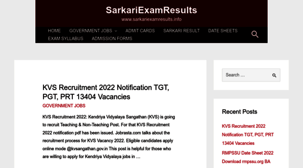 sarkariexamresults.info