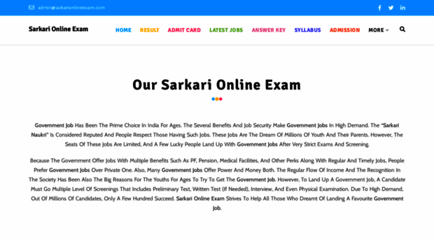 sarkarionlineexam.com