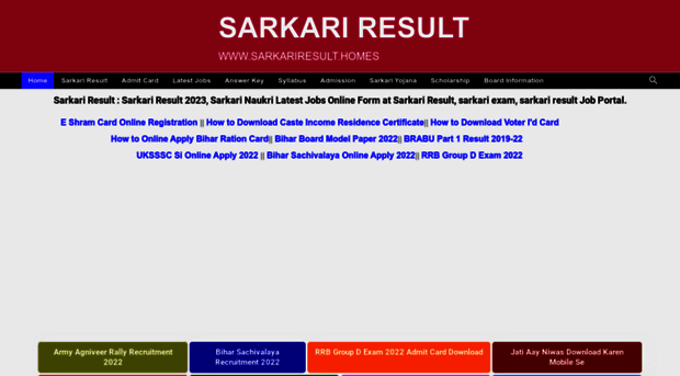 sarkariresult.homes