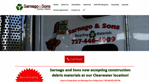 sarnagoandsonsrecycling.com