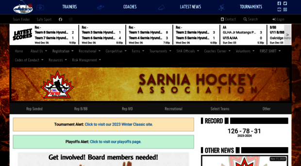 sarniahockey.com