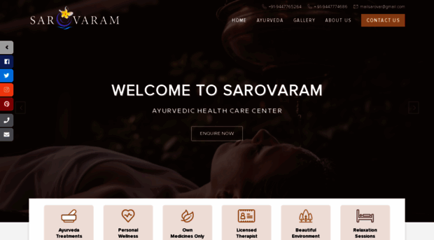 sarovaramkollam.com