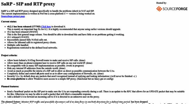 sarp.sourceforge.net