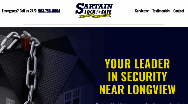 sartainlockandsafe.com