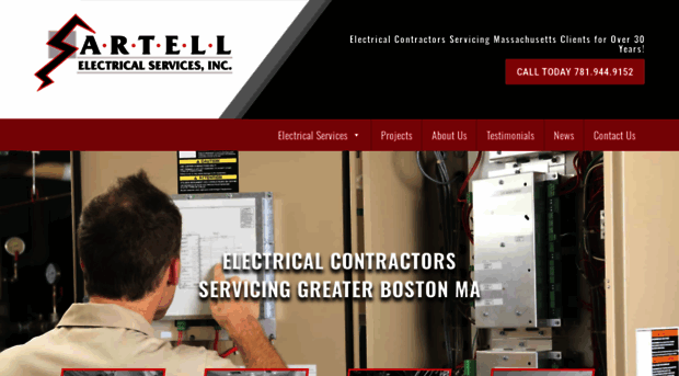 sartellelectrical.com