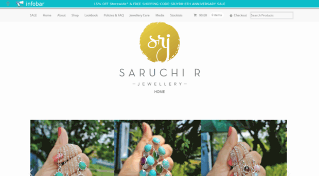 saruchirjewellery.com