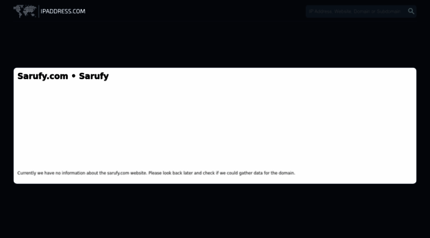 sarufy.com.ipaddress.com