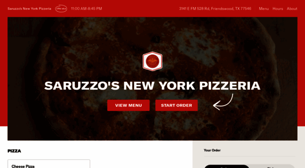 saruzzosnypizzeria.com