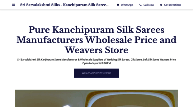 sarvalakshmisilkshop.com