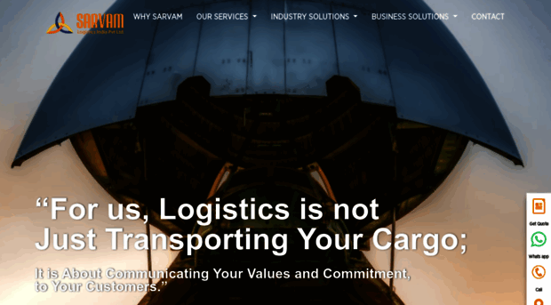 sarvamlogistics.com