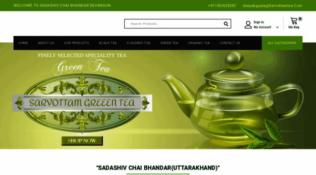 sarvottamtea.com