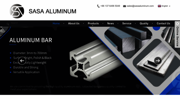 sasaaluminum.com