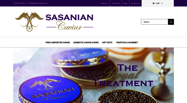 sasaniancaviar.com