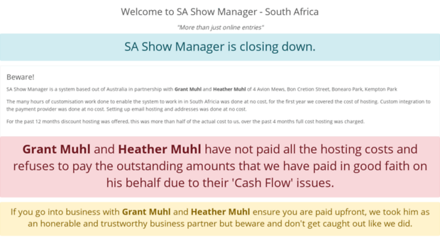 sashowmanager.co.za