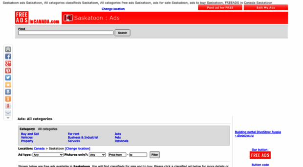 saskatoon.freeadsincanada.com