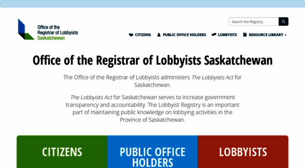 sasklobbyistregistry.ca