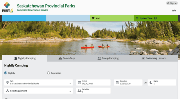 saskparks.goingtocamp.com